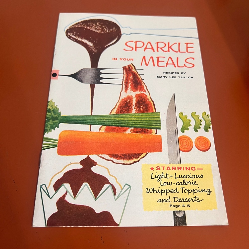 Vintage 1958 Pet Milk Co Sparkle In Your Meals Recipe Booklet Mary Lee Taylor‎